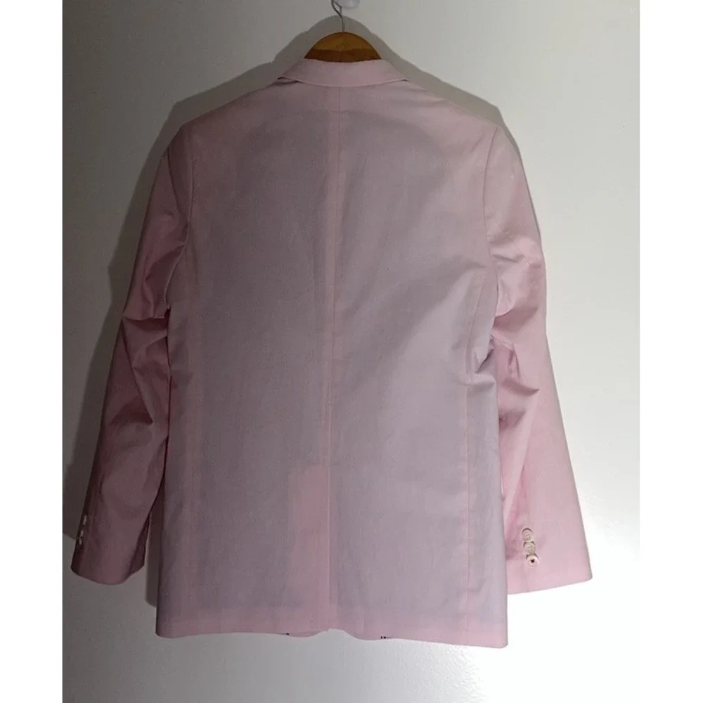 (10/b47)big Kids Tommy Hilfiger  Pink and Blue Blazer Jacket Size 16